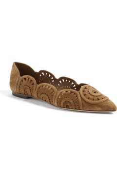 Tory Burch 'Leyla' Pointy Toe Flat (Women) | Nordstrom
