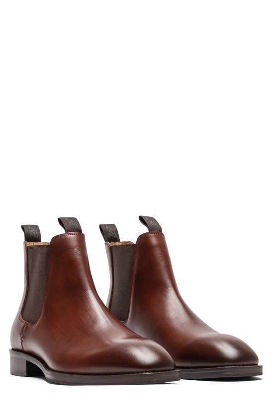 Shop Rodd & Gunn Farmlands Chelsea Boot In Chestnut