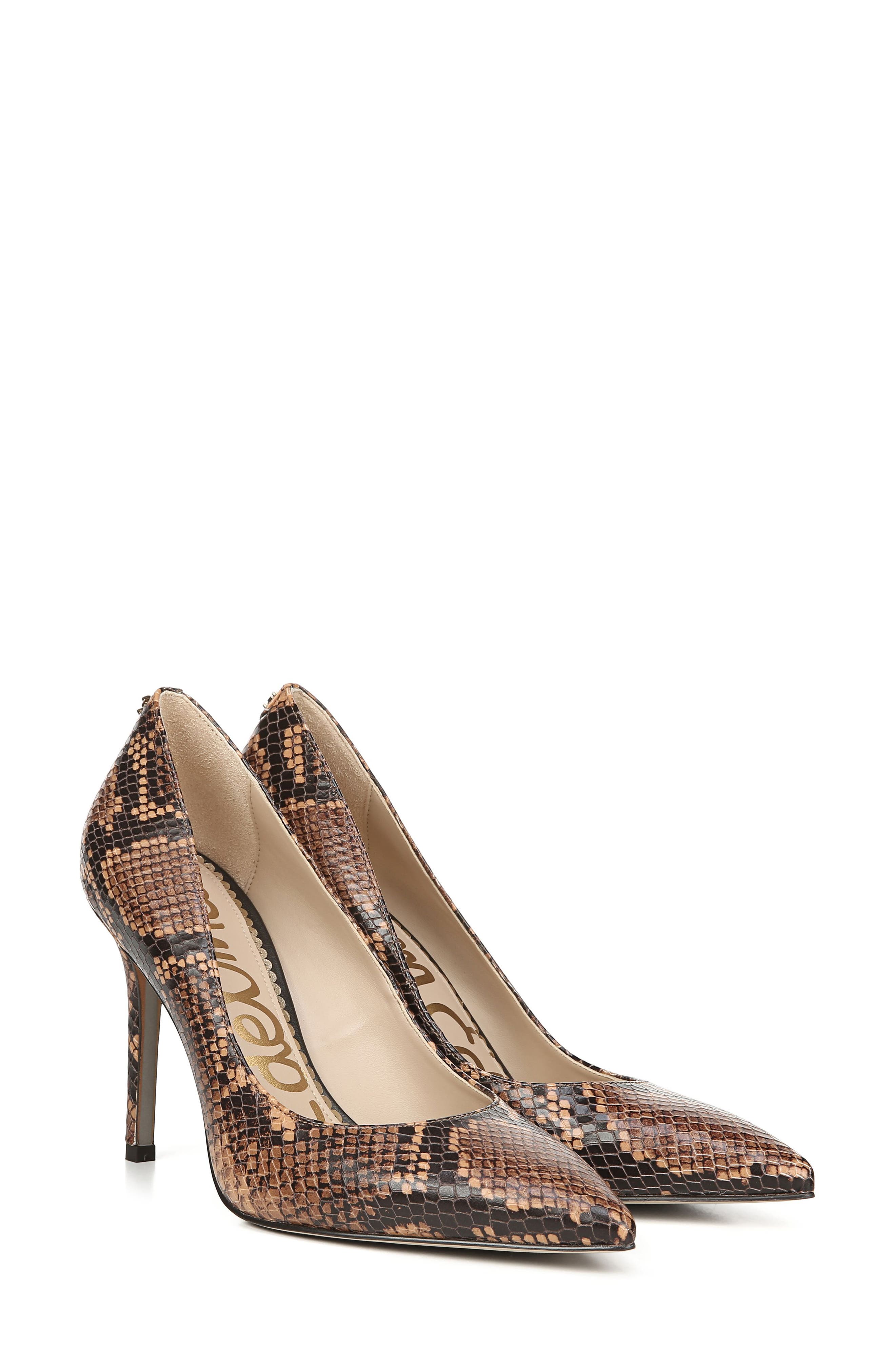 sam edelman snakeskin shoes