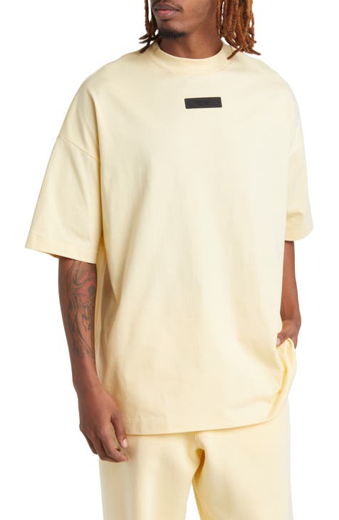 Yellow Relaxed Lounge Pants by Fear of God ESSENTIALS on Sale
