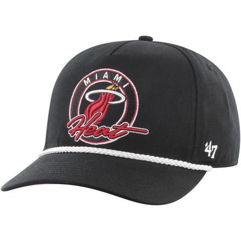 Lids Miami Heat Pro Standard Mashup Logos Snapback Hat - Black