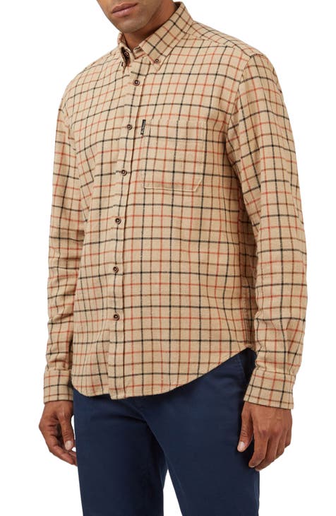 Tattersall Check Button-Down Shirt