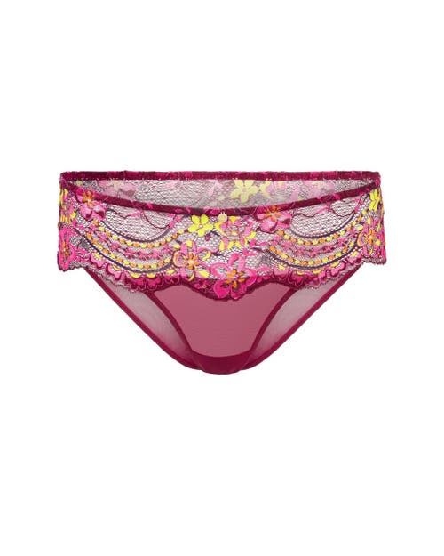 Shop Adore Me Nicholette Cheeky Panties In Floral Red