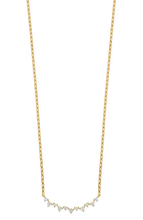 Bony Levy Liora Diamond Bar Pendant Necklace in 18K Yellow Gold at Nordstrom