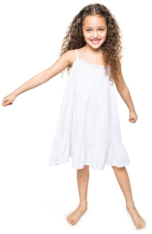 Petite Plume Kids' White Lily Nightgown at Nordstrom,