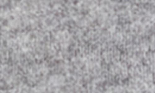 Allsaints Asha Oversize Mock Neck Sweater In Grey Marl