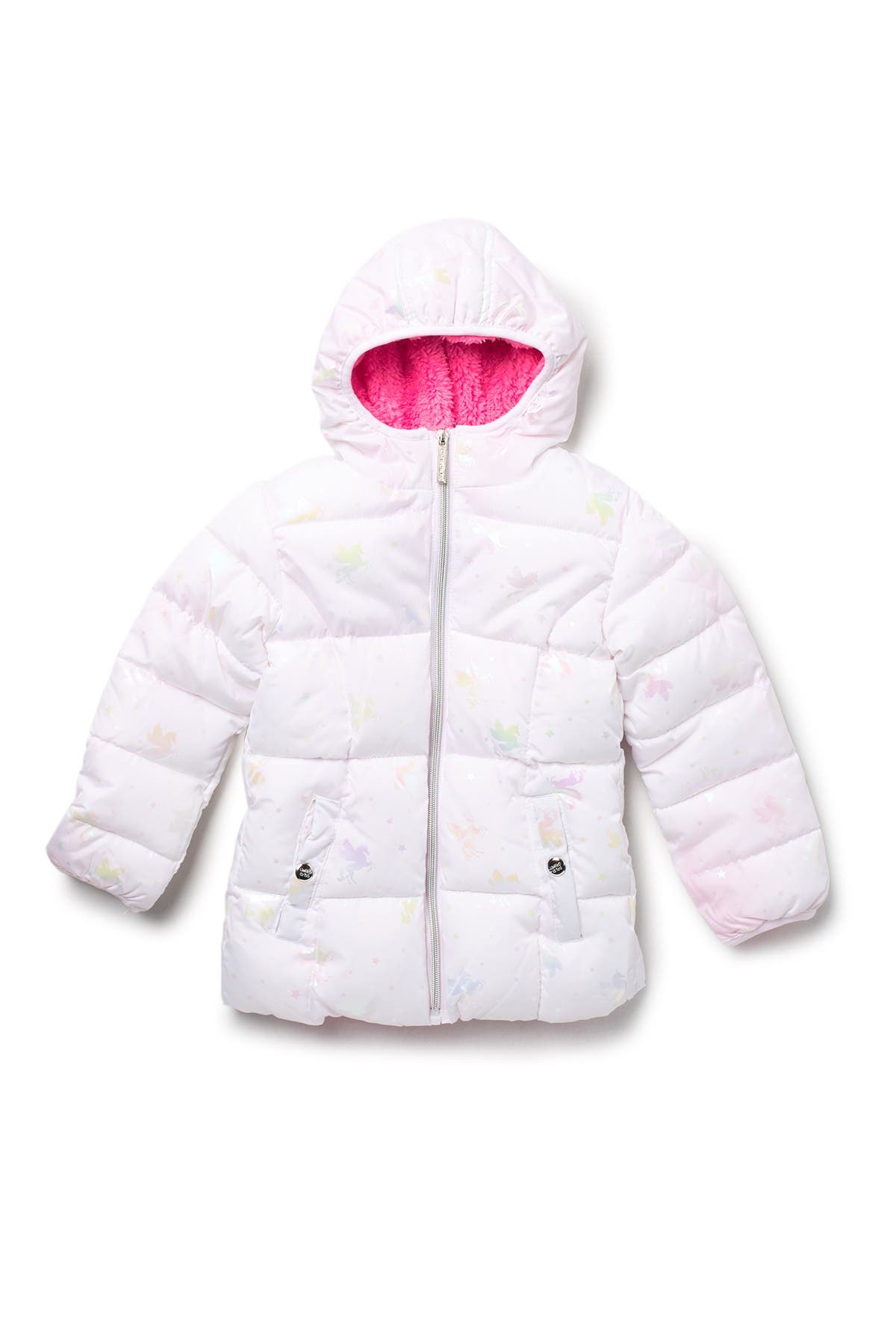 unicorn puffer jacket