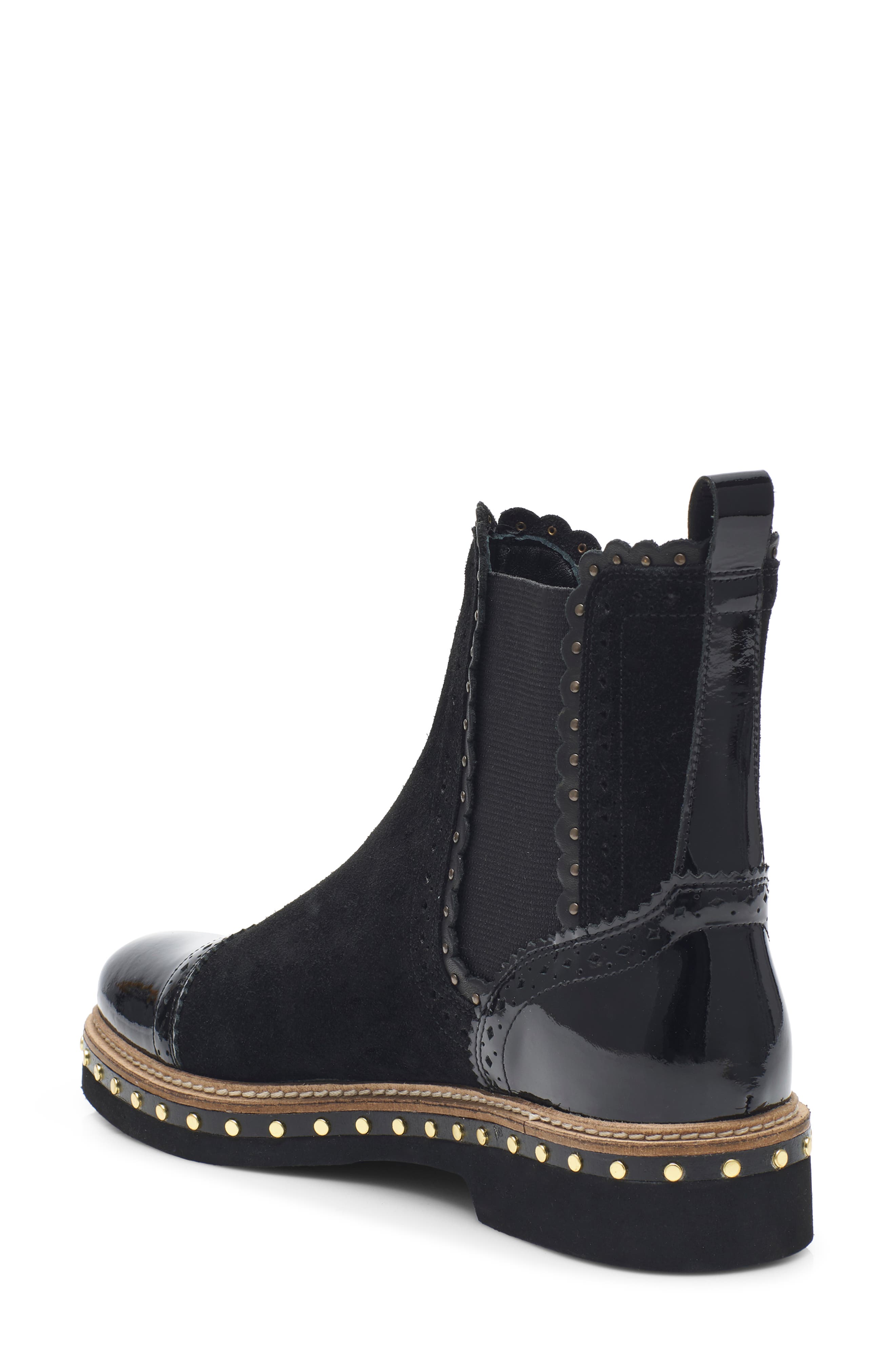 atlas suede chelsea ankle boot