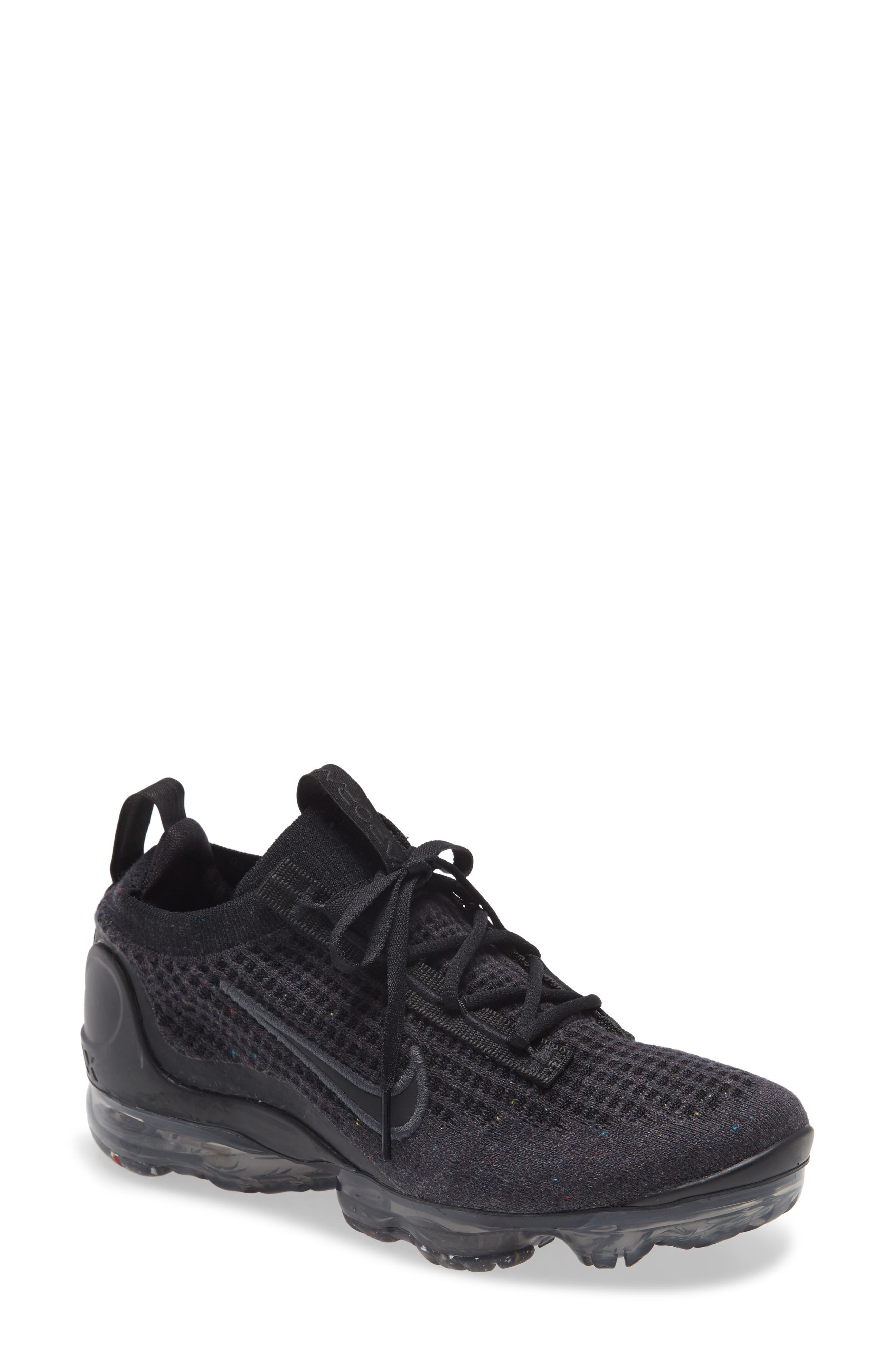 kids black athletic shoes