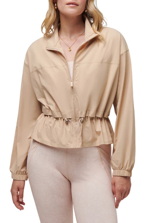 Travismathew Girls' Weekend Blouson Jacket In Cuban Sand