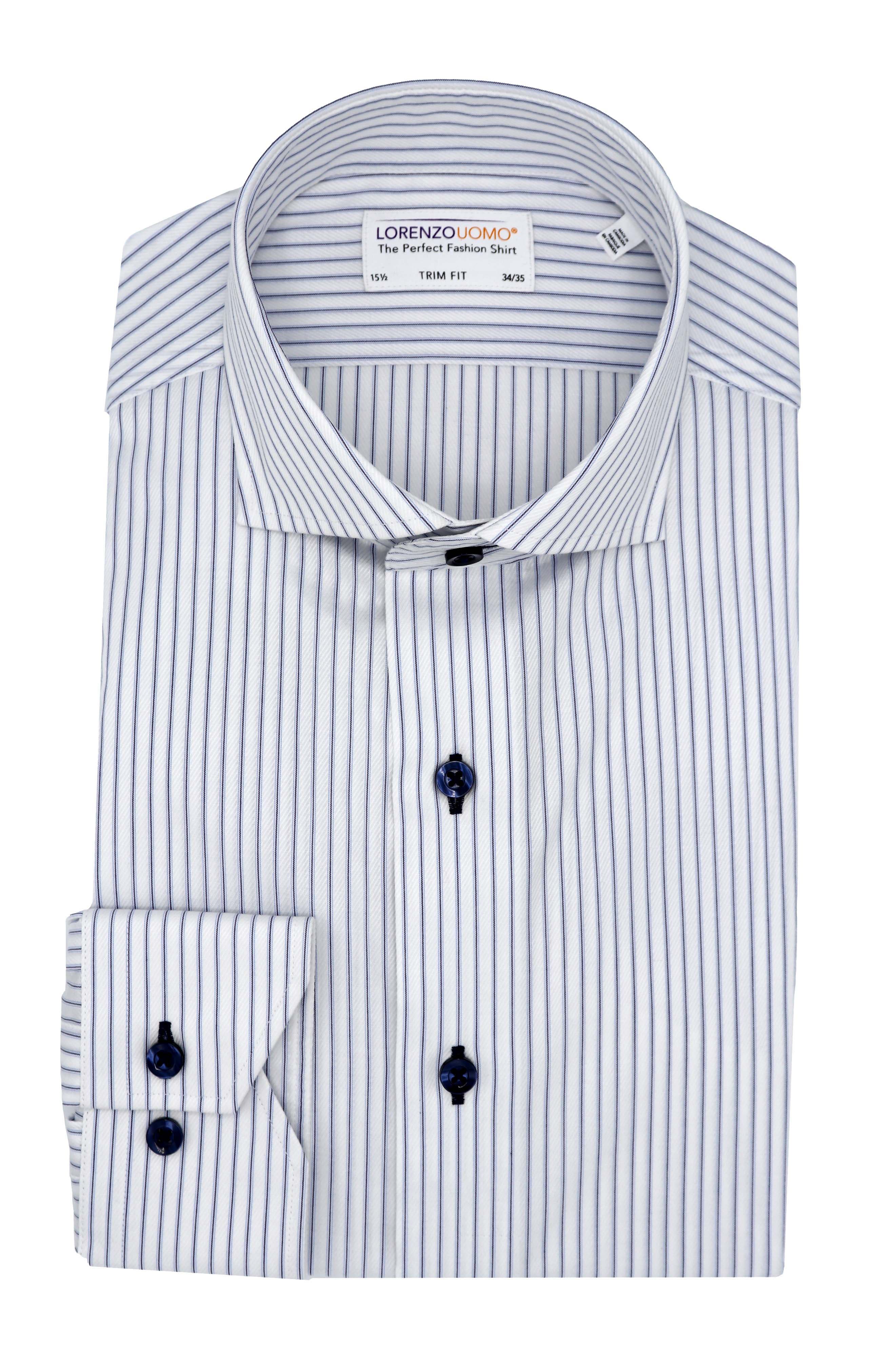 Lorenzo Uomo Basketweave French Cuff 
