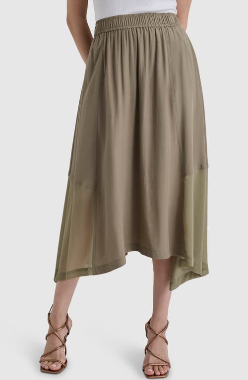DKNY Handkerchief Hem Maxi Skirt at Nordstrom,