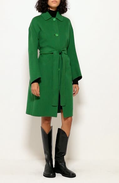 Nordstrom black wool on sale coat