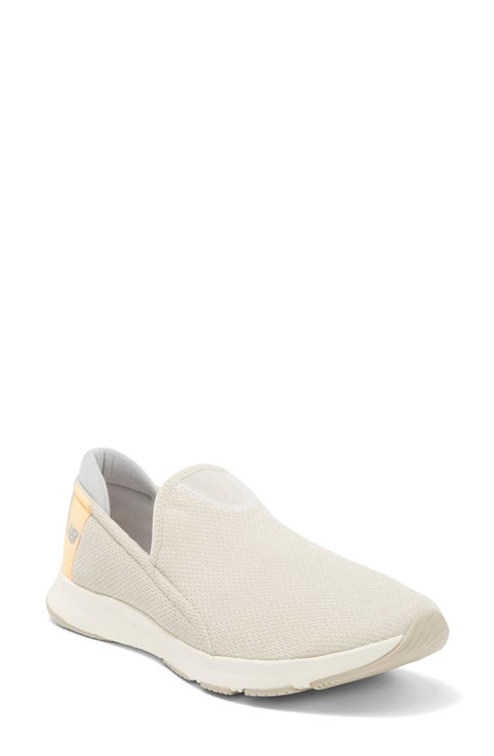 New Balance Lace-up Active Sneaker In Sea Salt/ Solar Flare