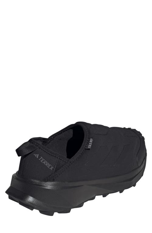 Adidas Originals Adidas Gender Inclusive Terrex Winter Cold.rdy Slip-on Hiking Shoe In Black/black/grey 4