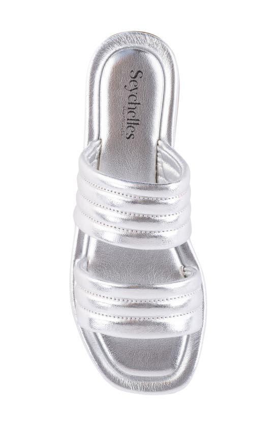 Shop Seychelles Cape May Sandal In Silver