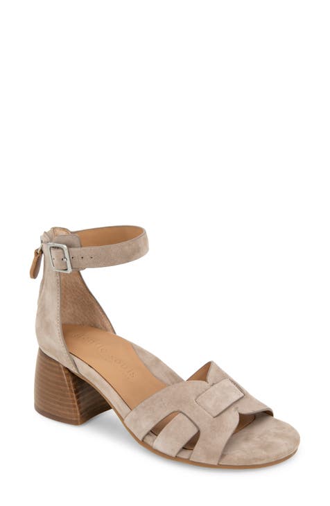 Grey Block Heel Sandals for Women Nordstrom