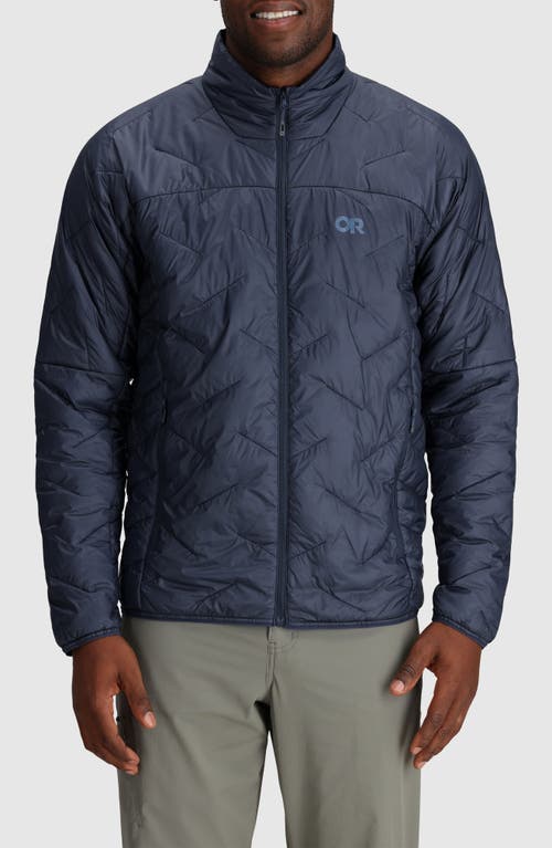 Shop Outdoor Research Superstrand Lt Jacket In Naval Blue