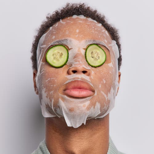 Shop Pursonic Hydrating Cucumber Sheet Masks In Green