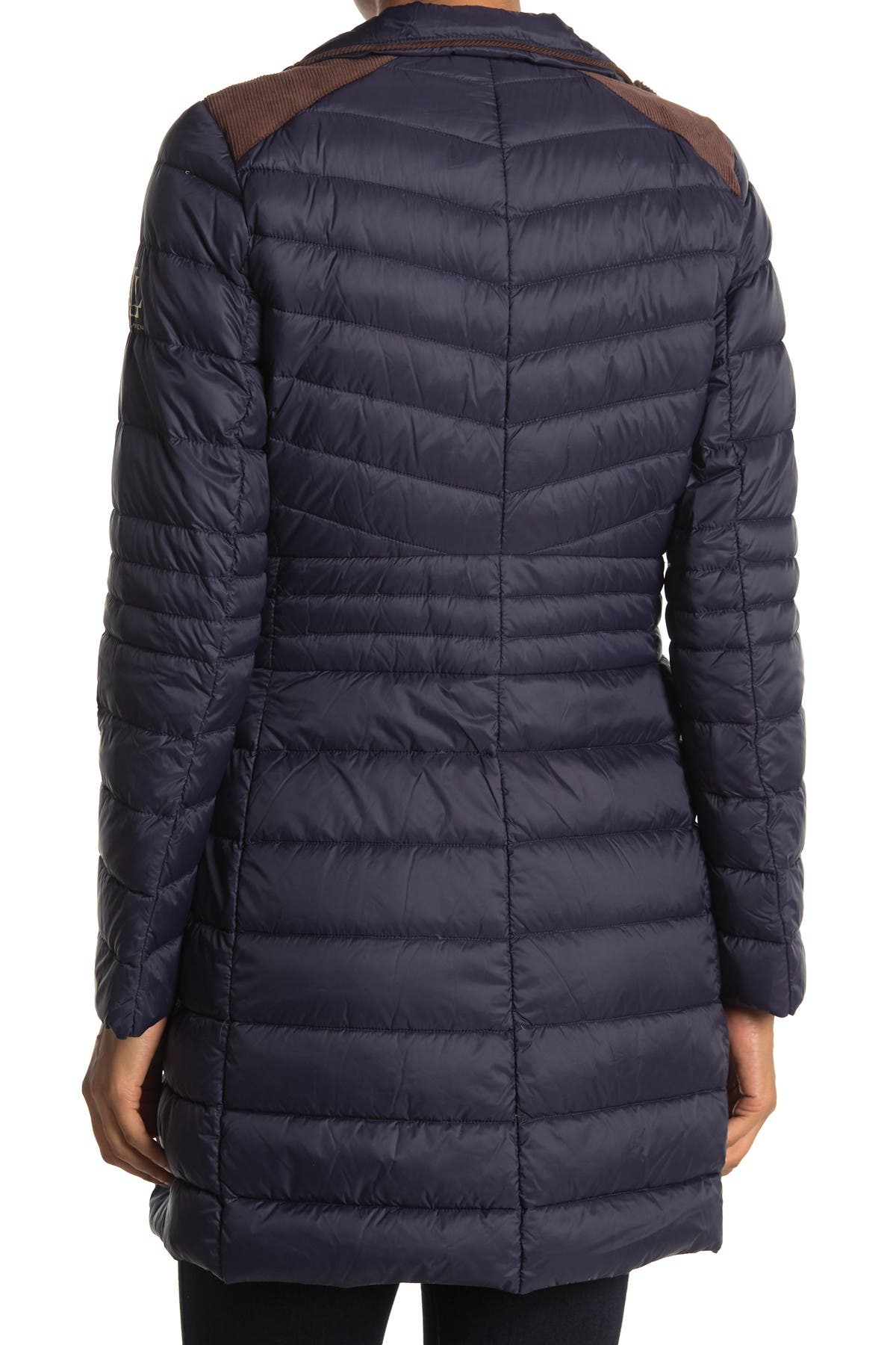 ralph lauren chevron quilted down jacket