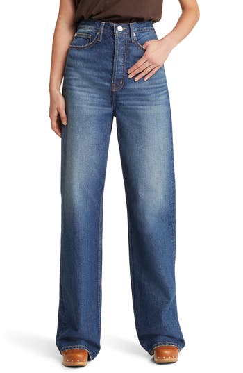 FRAME FRAME THE 1978 HIGH WAIST WIDE LEG JEANS