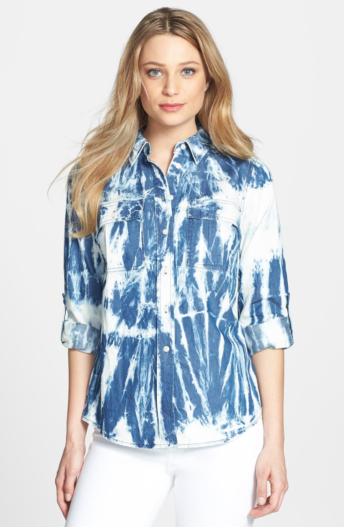 michael kors denim shirt