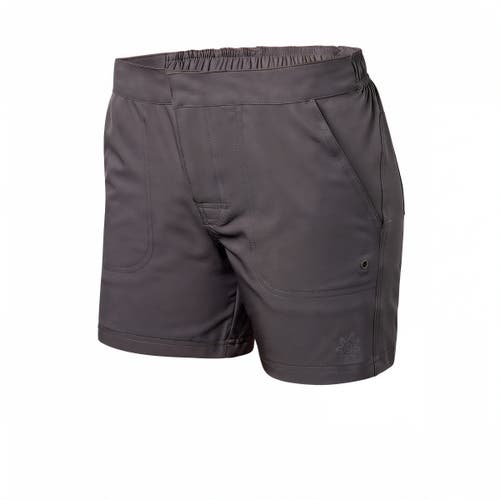 Shop Uv Skinz Island Board Shorts In Charcoal