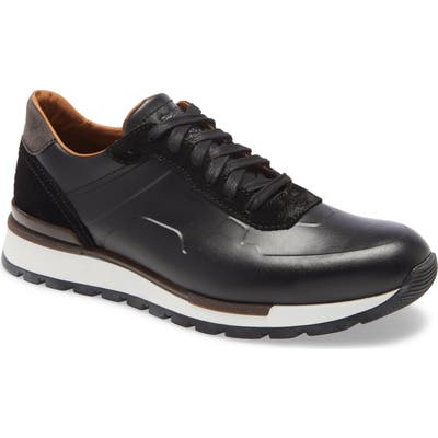 Bruno Magli Davio Low Top Sneaker- Black