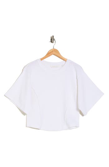 Joie Cami Linen & Cotton T-shirt In White