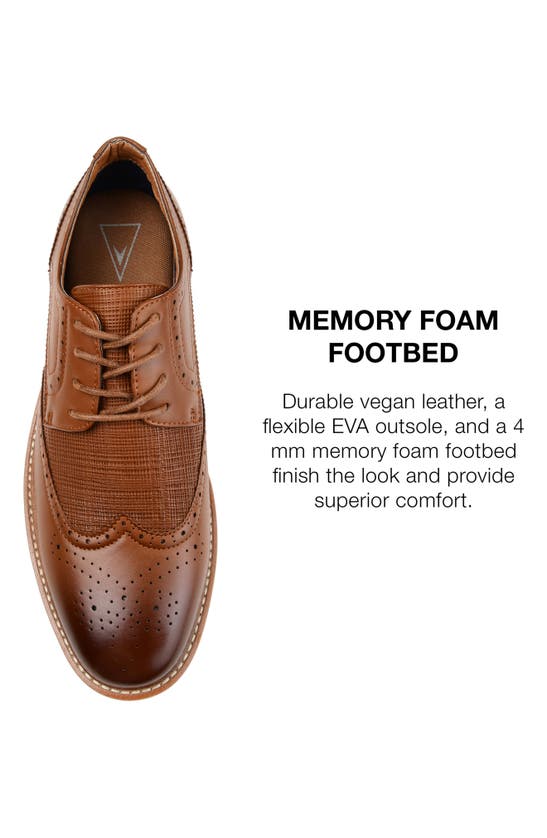 VANCE CO. VANCE CO WARRICK WINGTIP DERBY