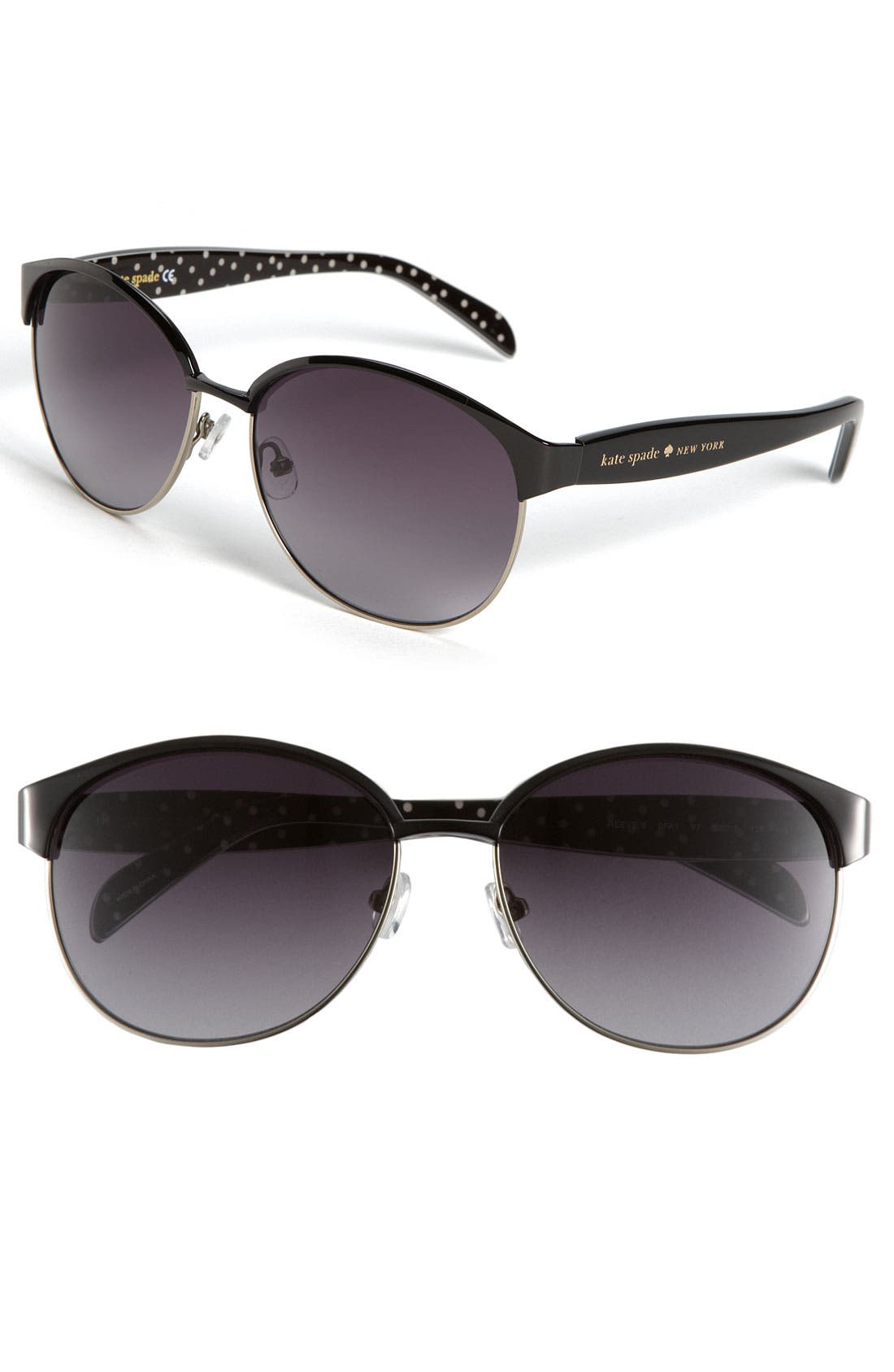 kate spade new york 'metal retro' sunglasses Nordstrom