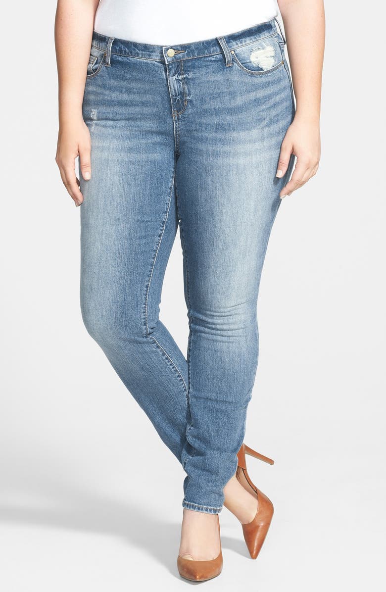 DKNY 'Soho' Stretch Skinny Crop Jeans (Rodeo) (Plus Size) | Nordstrom