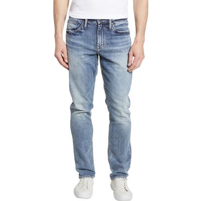 Silver Jeans Co. Machray Straight Leg Jeans, Blue