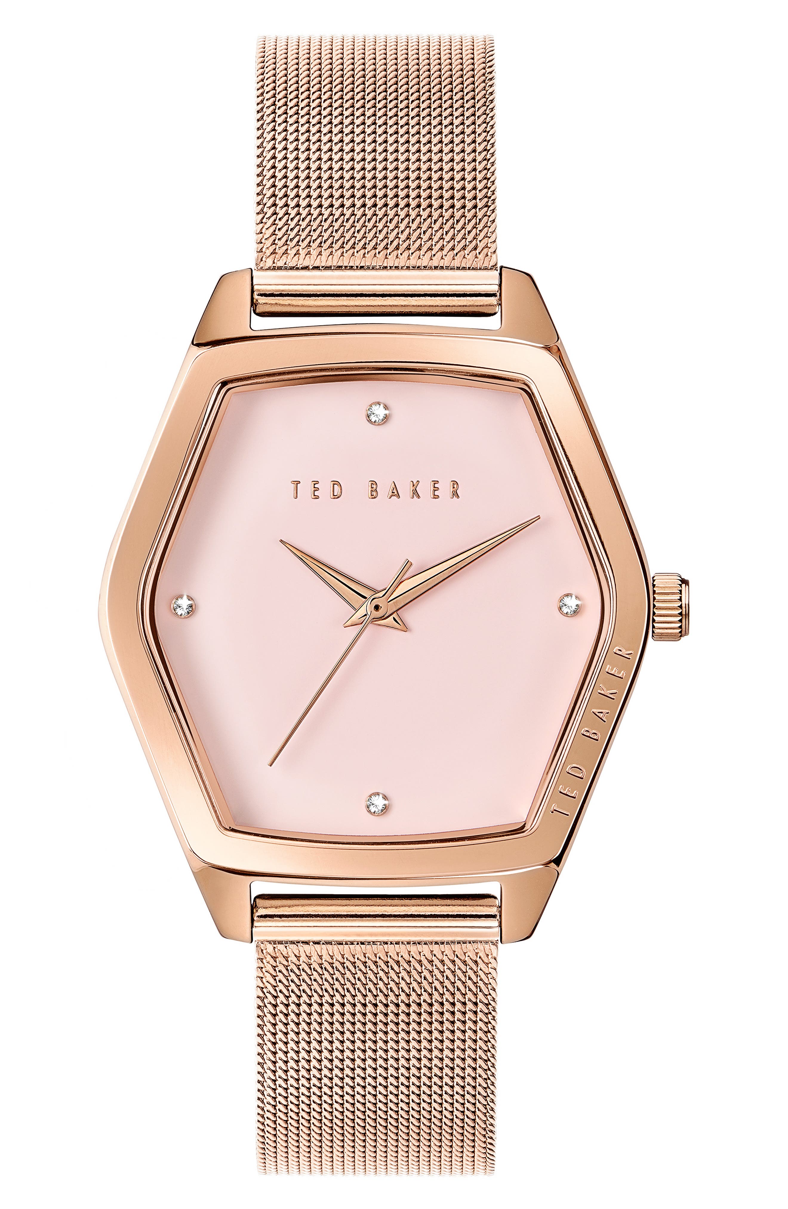 ted baker rose gold ladies watch