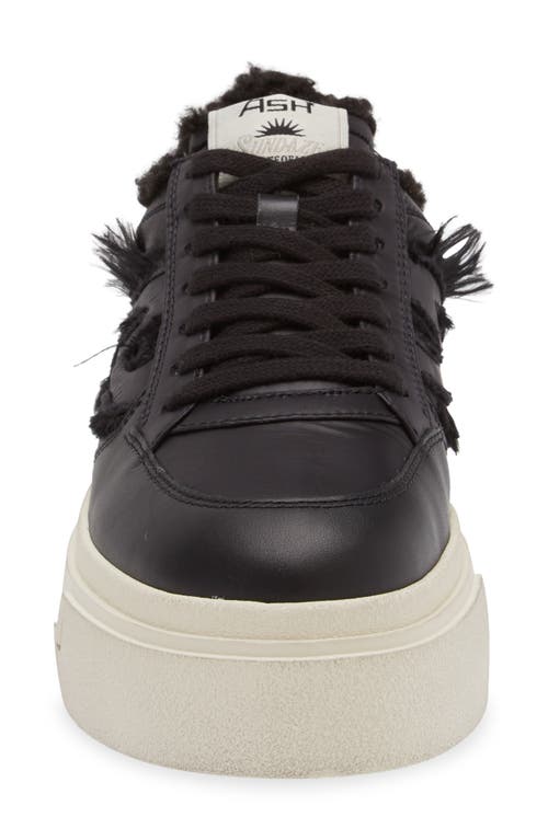 Shop Ash Sailor Platform Sneaker In Black/black