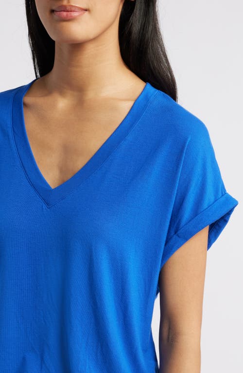 Shop Tommy Bahama Kauai V-neck T-shirt In Cobalt Haze