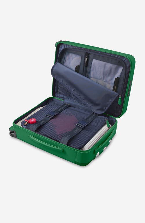 Shop Maison De Sabre Maison De Sabré The Carry On Suitcase In Emerald Green