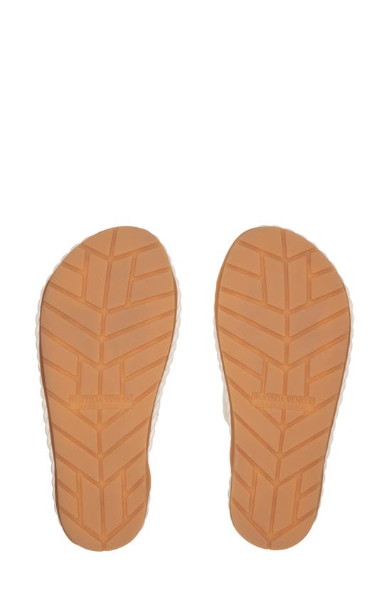 Shop Bottega Veneta Jack Slide Sandal In String