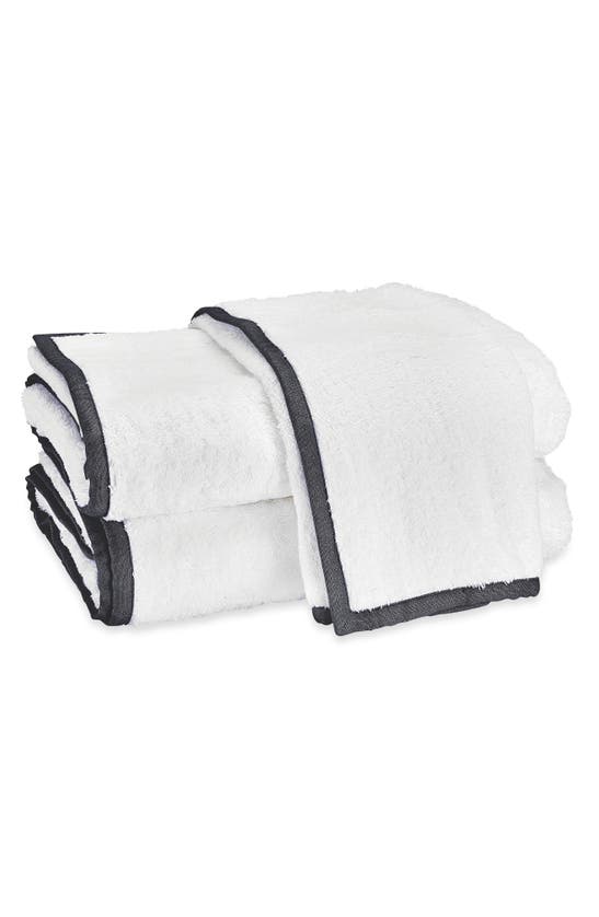 Matouk Enzo Guest Towels In Ink