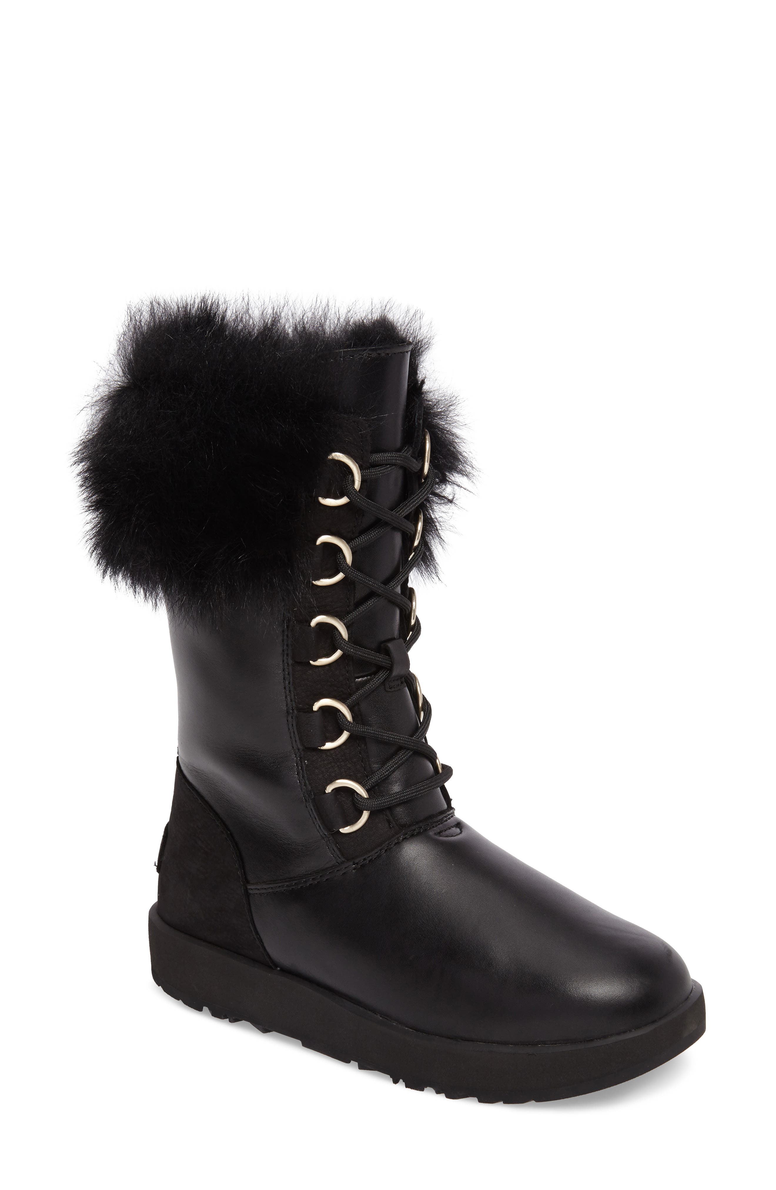 ugg aya waterproof black