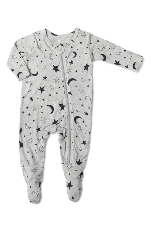 Baby Grey by Everly Grey Print Footie in Twinkle Night