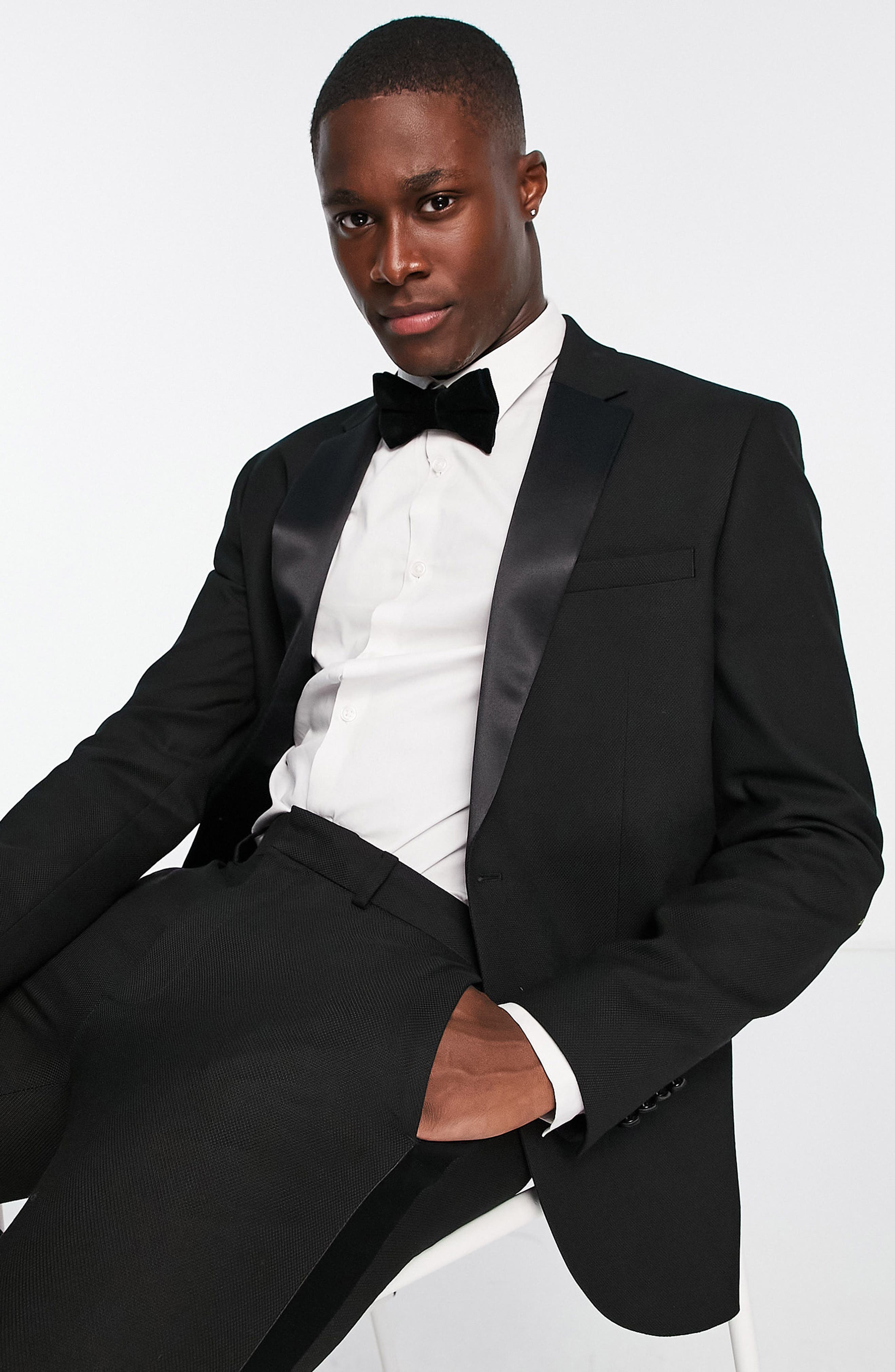 Topman Skinny Tuxedo Jacket Nordstrom