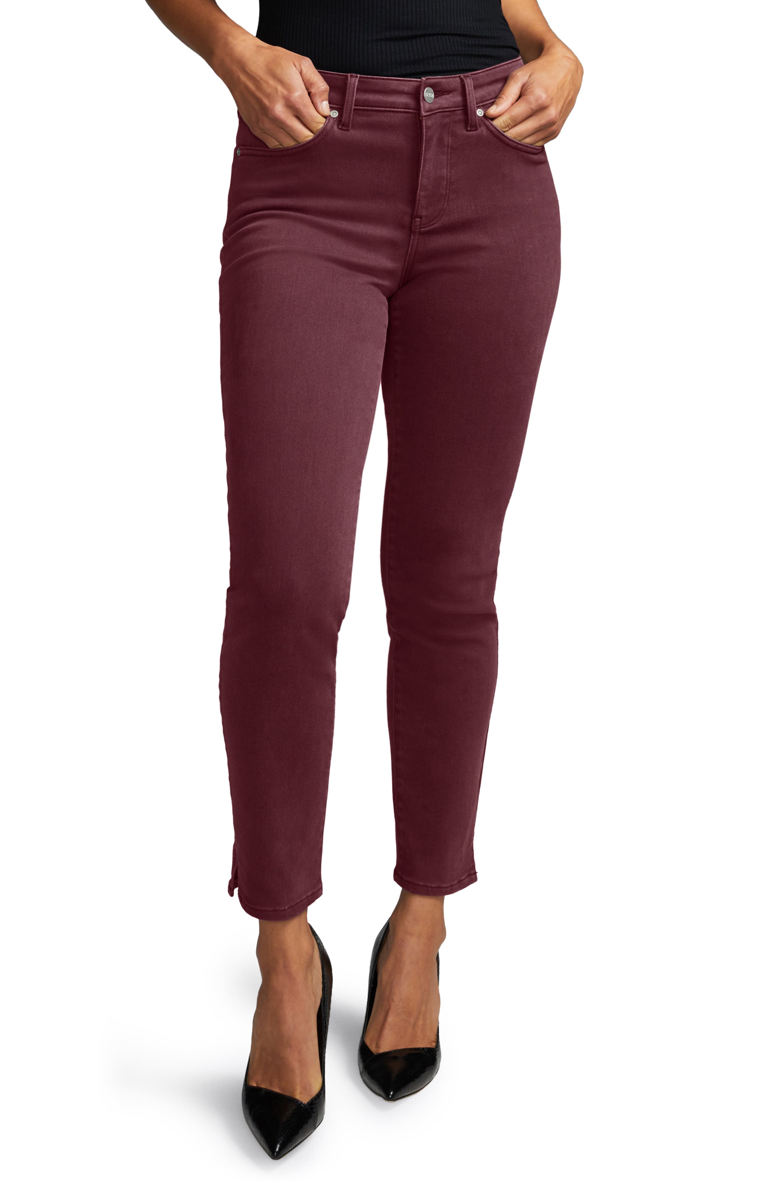 NYDJ Slim Straight Leg Ankle Jeans 