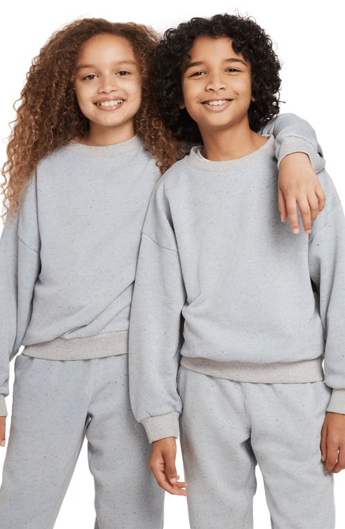 Nike Kids' Fleece Logo Sweatshirt In Blue