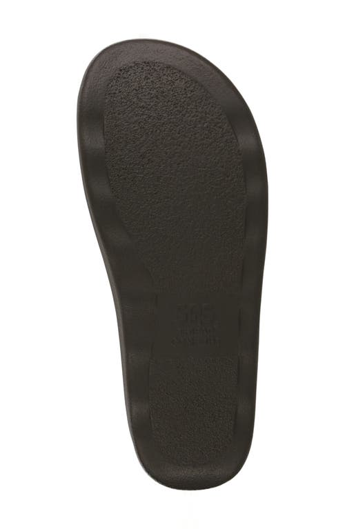 Sas Cozy Slide Sandal In Web Linen
