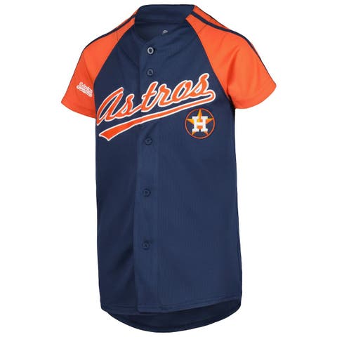 Houston Astros Stitches Cooperstown Collection V-Neck Jersey - White