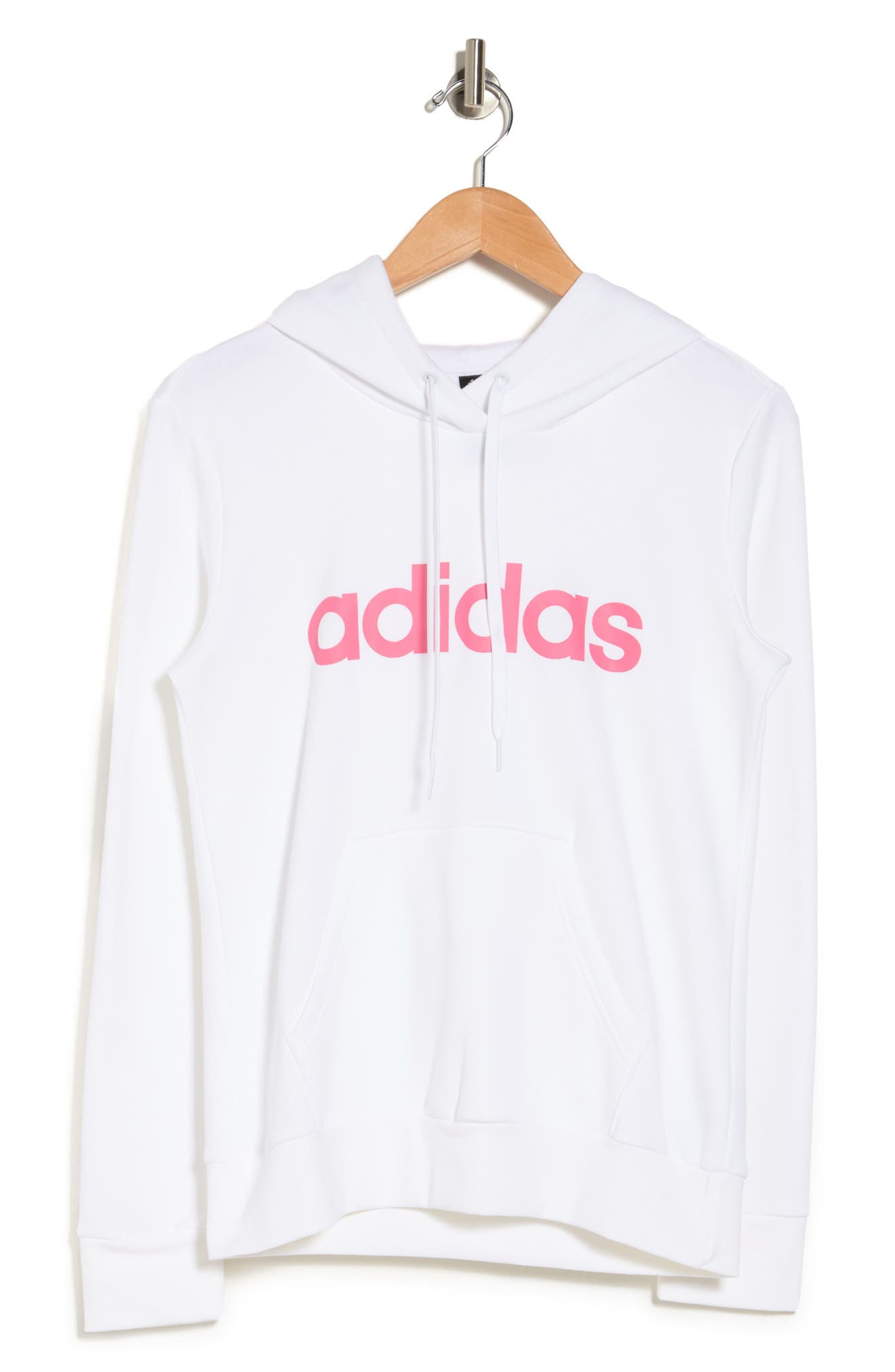 adidas linear fleece hoodie