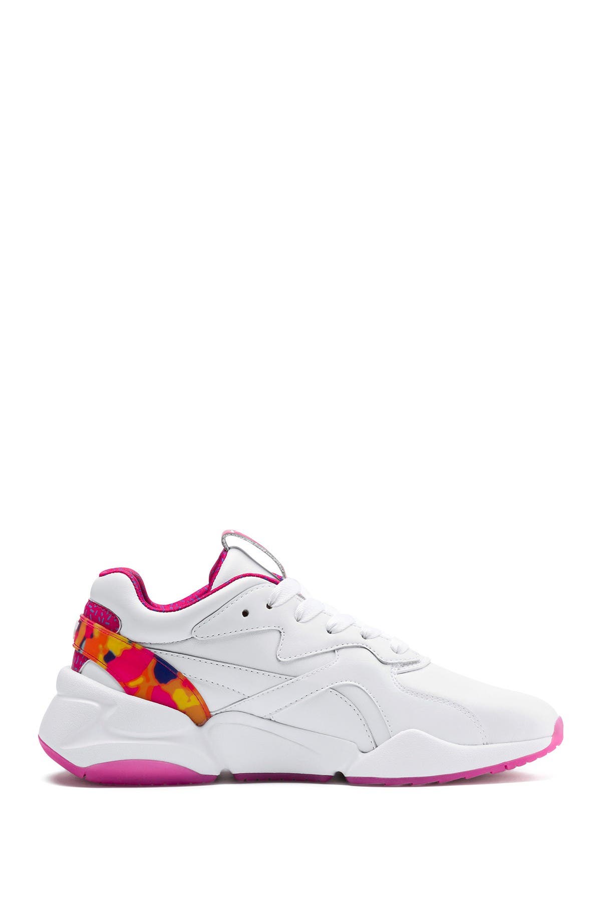 puma x barbie nova 90's block multi color sneakers