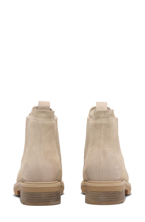 Timberland Brimfield Chelsea Boot In Light Beige Suede