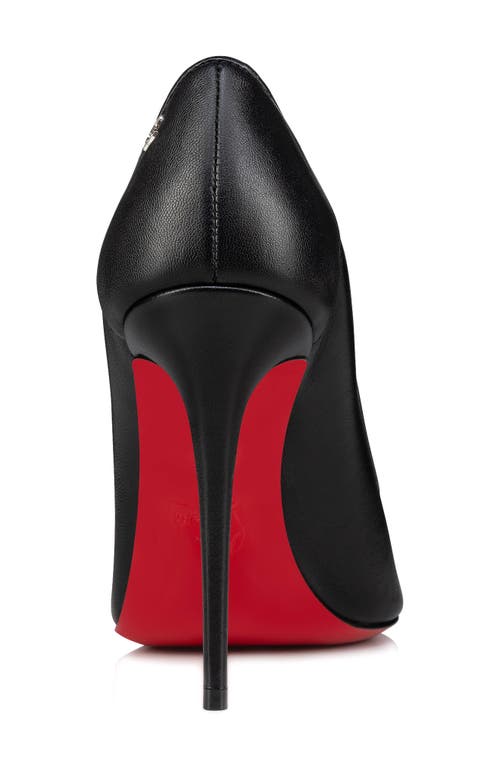 Shop Christian Louboutin Sporty Kate Pump In Black/lin Black